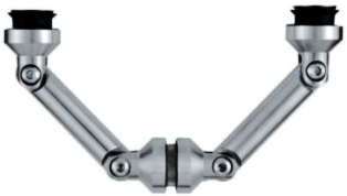 FIN & GLASS TO GLASS CONNECTOR